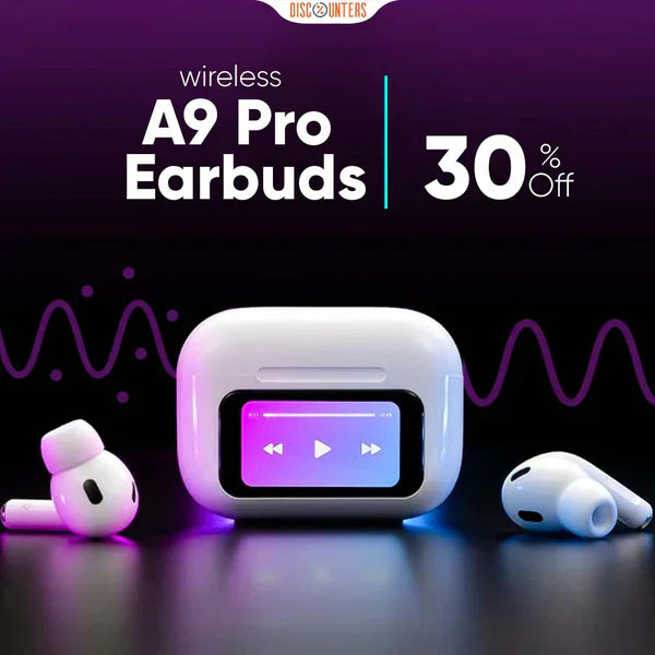 A9 Pro Airbuds With Display