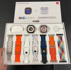 7 In 1 ultra Smart Watch with Airpods